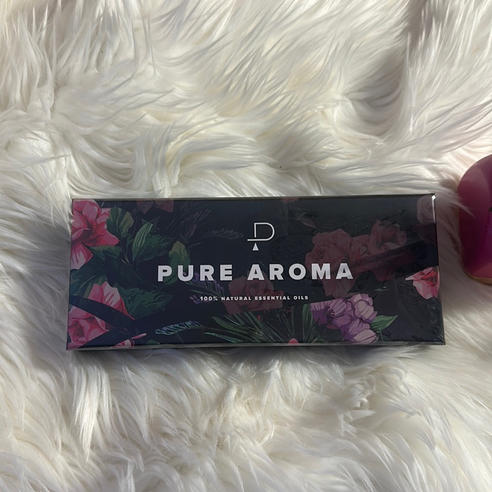 Essential Oils by PURE AROMA 100% Pure Oils Kit-  Aromatherapy Gift 6 Pack, 10ML